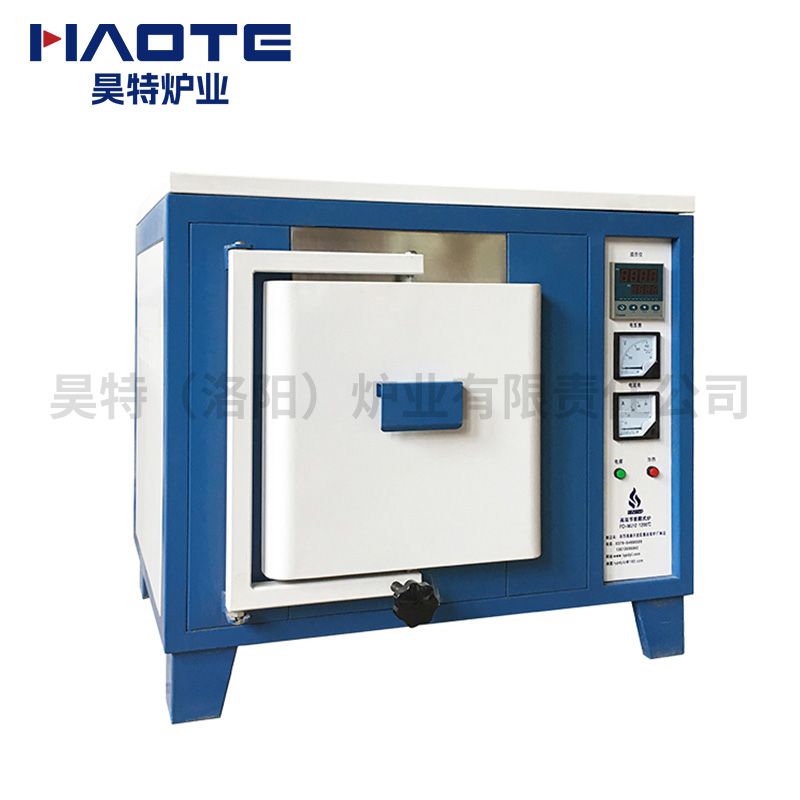 1200度300x300x300馬弗爐藍白箱式+
