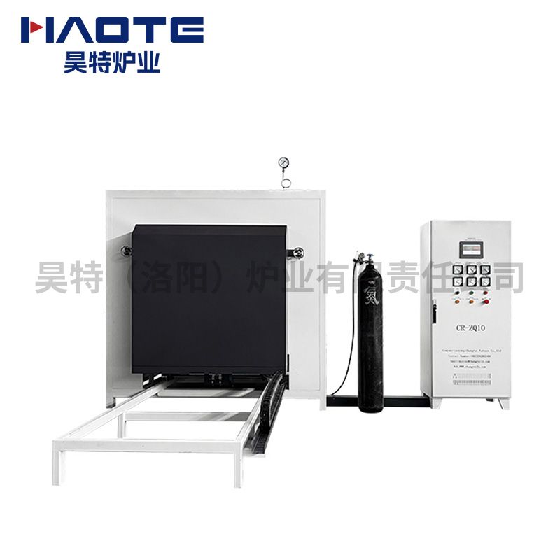 韓國臺車爐1200X800X800電阻絲加熱1200℃模塊爐